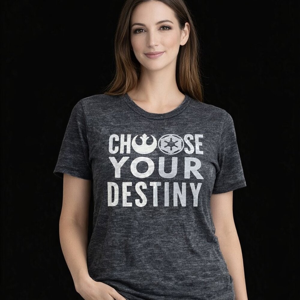 Star Wars Black 'Choose Your Destiny' Tee